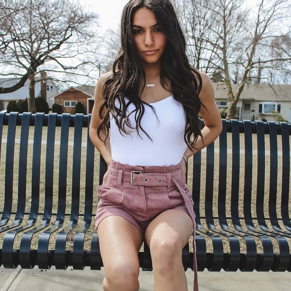 Honey Punch Moto Shorts
